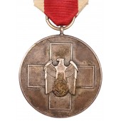 Medal for German people care on ribbon
