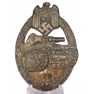 Tank Assault Badge in Bronze, unknown EWE