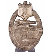 Tank Assault Badge in Silver, Rudolf Richter Schlag "R.R.S."