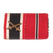 Ribbon bar for KVK2 and Eastern Front Medal