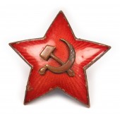 34 mm Red Star headwear insignia