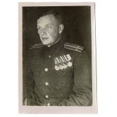 Piloto de la marina soviética Geptner MIA 1944
