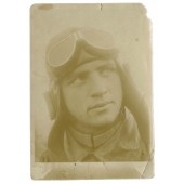 Foto de piloto soviético