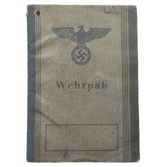 The Wehrpass issued in 1945 for 16-years-old boy. Espenlaub militaria