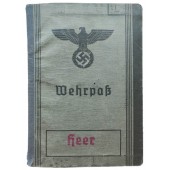 The Wehrpass issued to austrian student