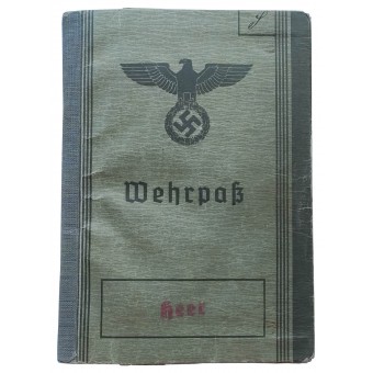 The Wehrpass issued to veteran of World War I. Espenlaub militaria