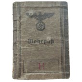 The Wehrpass issued to WW1 veteran who served in Husaren Regiment 5