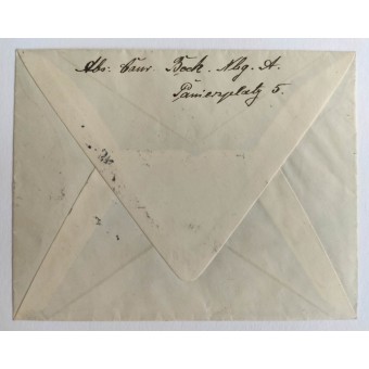 Empty envelope of the 1st day dated April 20, 1940. Espenlaub militaria