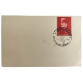 First day postcard for führer's birthday in 1941 