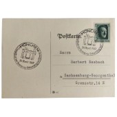 Hitler's birthday postcard for April 20, 1937 - Munich