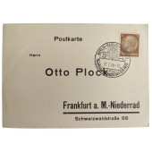 The first day postcard for SA event in Berlin in 1939 - SA.-Reichswettkämpfe in Berlin-Reichssportfeld