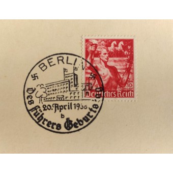 The first day postcard - Zum 30. Januar. Espenlaub militaria