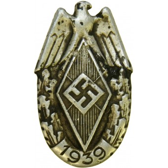 1939 Hitler youth Sports Festival Badge - Redo. Espenlaub militaria