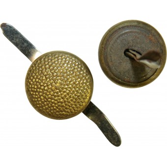 3rd Reich 12 mm Generals or NSDAP gold buttons for visor hat. Espenlaub militaria