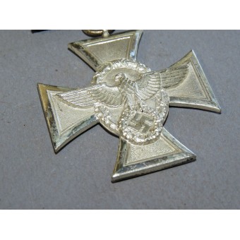 3rd Reich Police long service decoration, 2nd class, for 18 years.. Espenlaub militaria