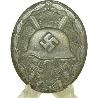 Verwundetenabzeichen - Wound badge silver L 11 marked. Espenlaub militaria