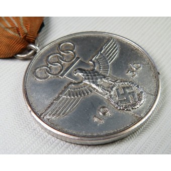 3rd Reich Olympic Games commemorative medal, 1936.. Espenlaub militaria