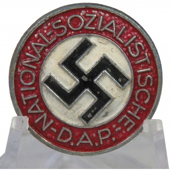 Nationalsozialistische Deutsche Arbeiterpartei badge, NSDAP, M1/128 RZM. Espenlaub militaria