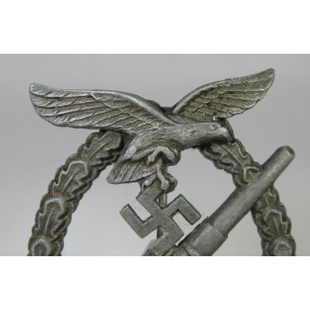GB-Gustav Brehmer Luftwaffe FLAK badge, zinc. Espenlaub militaria