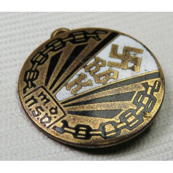 Imperial union of disabled people in 3rd Reich badge.. Espenlaub militaria