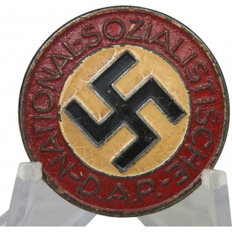 Nazi party badge, M1/120 RZM, buttonhole variant.. Espenlaub militaria