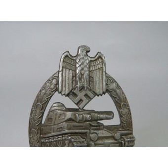 Tank Assault Badge in bronze, solid, Karl Wurster.. Espenlaub militaria