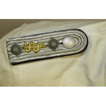 Summer walk out tunic for medic in Wehrmacht, rank Stabsarzt