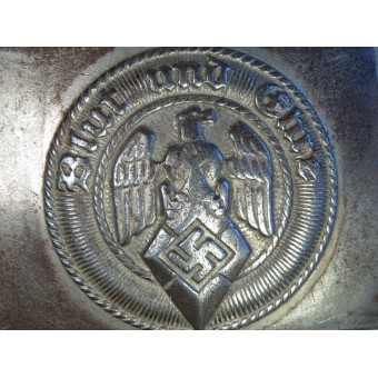 Hitler Jugend HJ buckle, steel, M 4/23 RZM. Espenlaub militaria