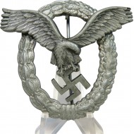 Flugzeugführerabzeichen late war issue, zinc