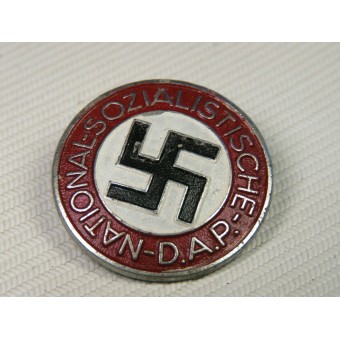 Late zink issue NSDAP member badge by Gustav Brehmer. Espenlaub militaria