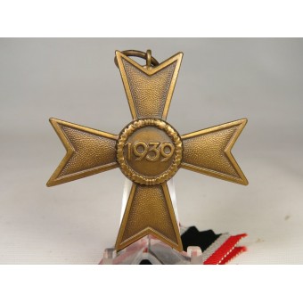 War merit cross w/o swords-Kriegsverdienstkreuz ohne Schwerter. Buntmetall. Espenlaub militaria