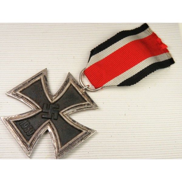 1957 CROIX DE FER 1st CLASSE Repro Military Médaille Troisième Reich Award Chêne 