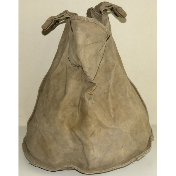 Original German army canvas water bag with carrying handles