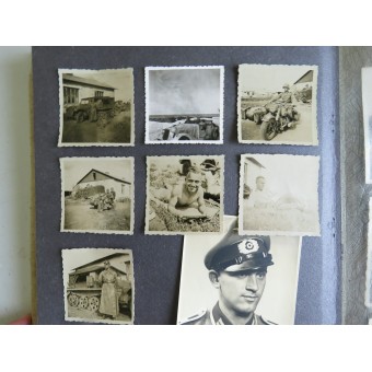 Photo album of an NCO technician (Schirrmeister) Karl Held from 1 M.G Batl. 6. Espenlaub militaria