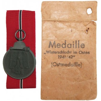 Medaille Winterschlacht im Osten 1941/42 (Ostmedaille) Carl Poellath. Espenlaub militaria