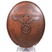 Strandvogt Provinz Pommern. Badge for the Police Officer in a water protection area