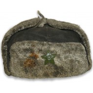 The winter hat M 40 - Ushanka for the units of the RKKF and the Soviet naval infantry