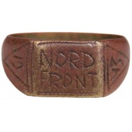 Trench-made SS ring Nordfront 1943