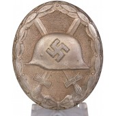 Early Wound badge in silver - Verwundetenabzeichen 1939 in Silber - Friedrich Orth LDO
