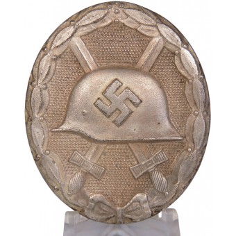 Early Wound badge in silver - Verwundetenabzeichen 1939 in Silber - Friedrich Orth LDO. Espenlaub militaria