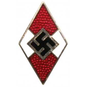 Hitler Youth member badge M-1/34-Karl Wurster. Espenlaub militaria