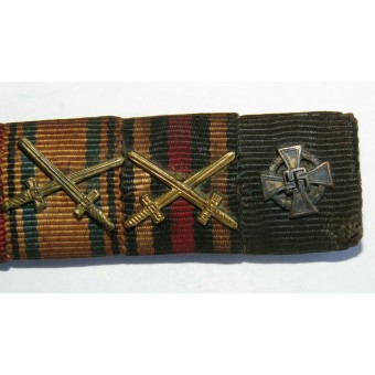 Medal bar of the Bavarian veteran of the First World War. 3rd Reich. Espenlaub militaria