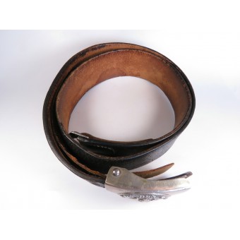 The Hitler Youth leather belt with the buckle. Espenlaub militaria