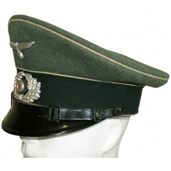 Visor hat for the lower ranks of the infantry in the Wehrmacht. Espenlaub militaria