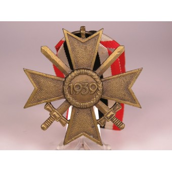 Cross KVK II 1939, with swords. Bronze. Espenlaub militaria