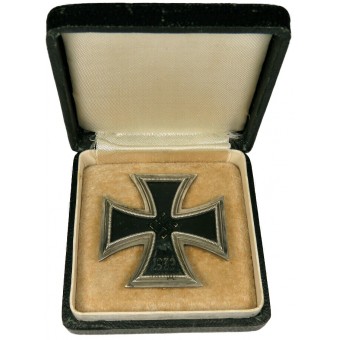 Eisernes Kreuz 1939 1. Klasse Friederich Orth in a case. Espenlaub militaria