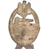Panzerkampfabzeichen in Silver, Hermann Aurich
