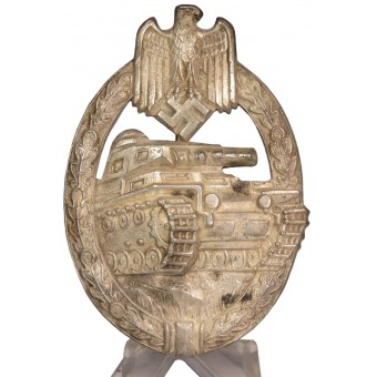 Panzerkampfabzeichen in Silver, Hermann Aurich. Espenlaub militaria