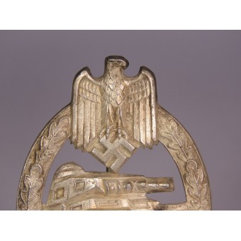 Panzerkampfabzeichen in Silver, Hermann Aurich. Espenlaub militaria
