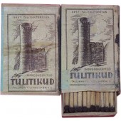 WW2 period Estonian made matches for German troops